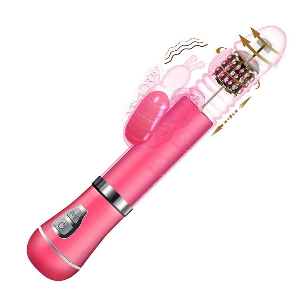 Vibrador Ponto G Borboleta 9 Vibrações 6 Modos De Vai E Vem E Rotação Vibe Toys - Imagem 2
