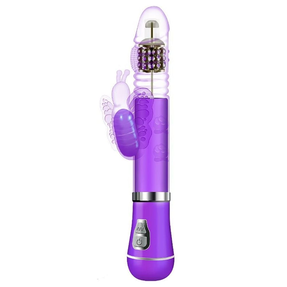 Vibrador Ponto G Borboleta 9 Vibrações 6 Modos De Vai E Vem E Rotação Vibe Toys - Imagem 3