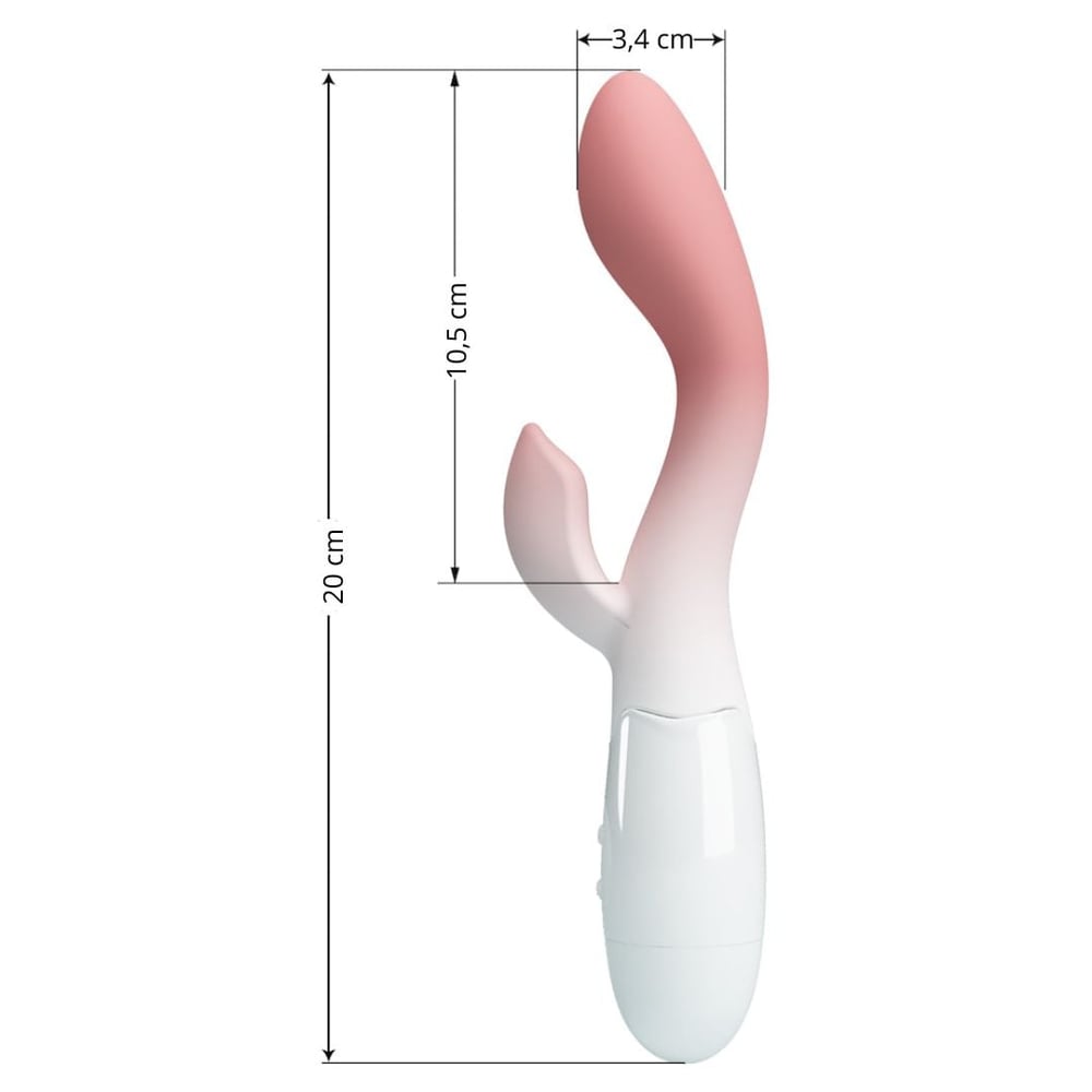 Vibrador Ponto G Brighty Gradiente 30 Modos De Vibração Pretty Love - Imagem 4