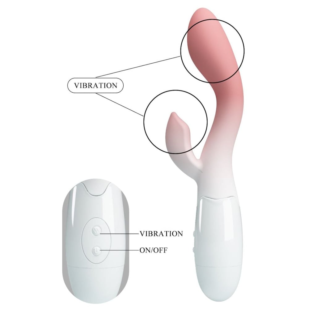 Vibrador Ponto G Brighty Gradiente 30 Modos De Vibração Pretty Love - Imagem 8