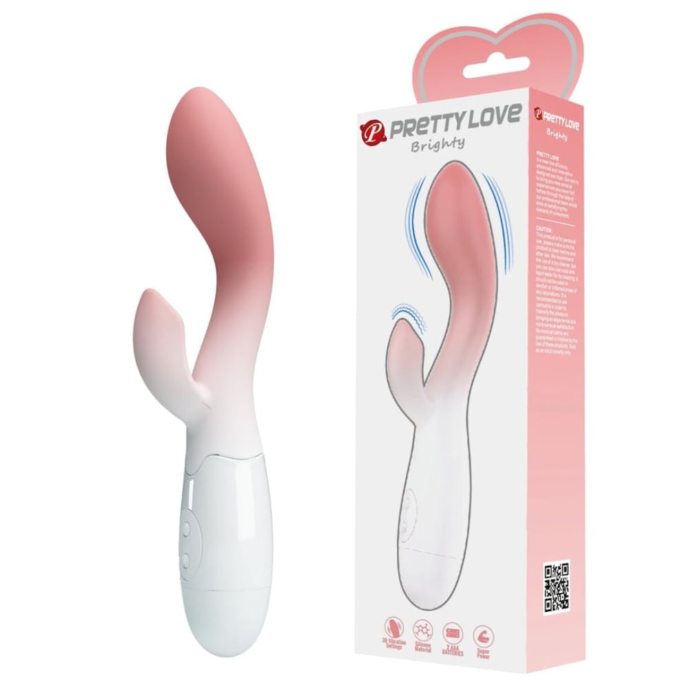 Vibrador Ponto G Brighty Gradiente 30 Modos De Vibração Pretty Love