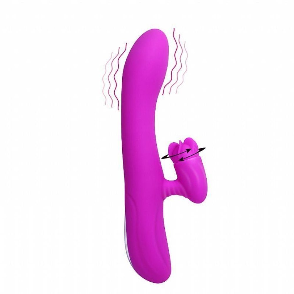 Vibrador Ponto G Buck 4 Modos De Rotação E 7 Modos De Vibração Pretty Love - Imagem 2