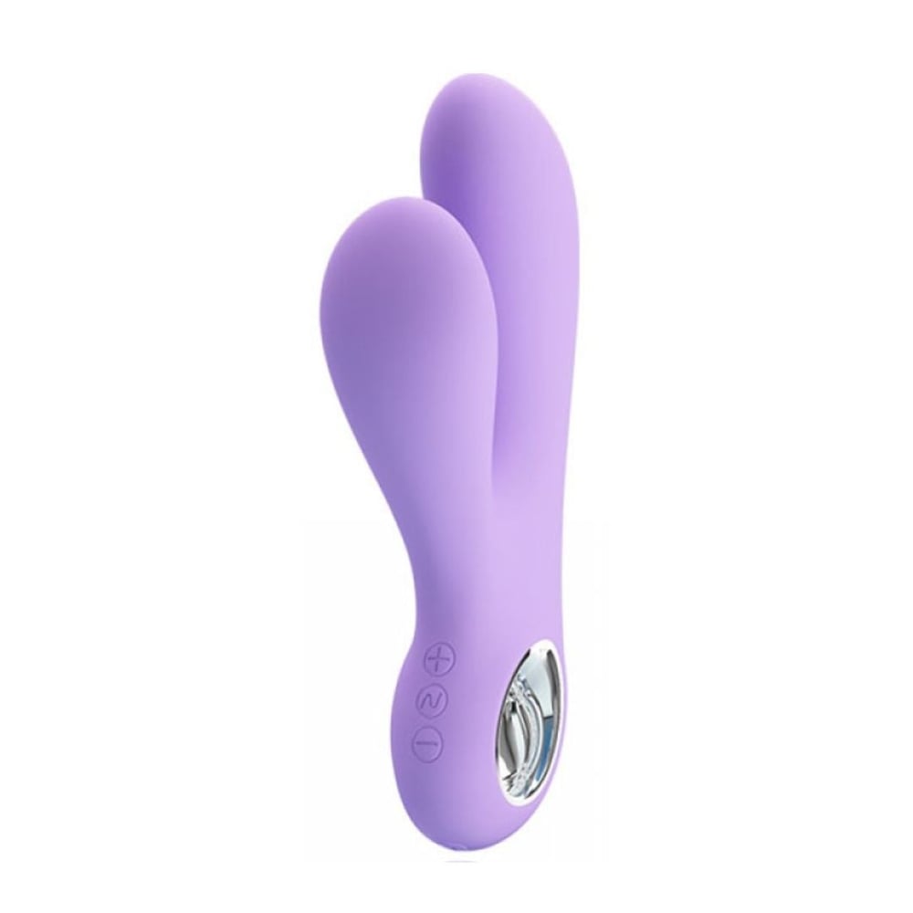 Vibrador Ponto G Com Cerdas Massageadoras Canrol 7 Vibrações Pretty Love - Imagem 2