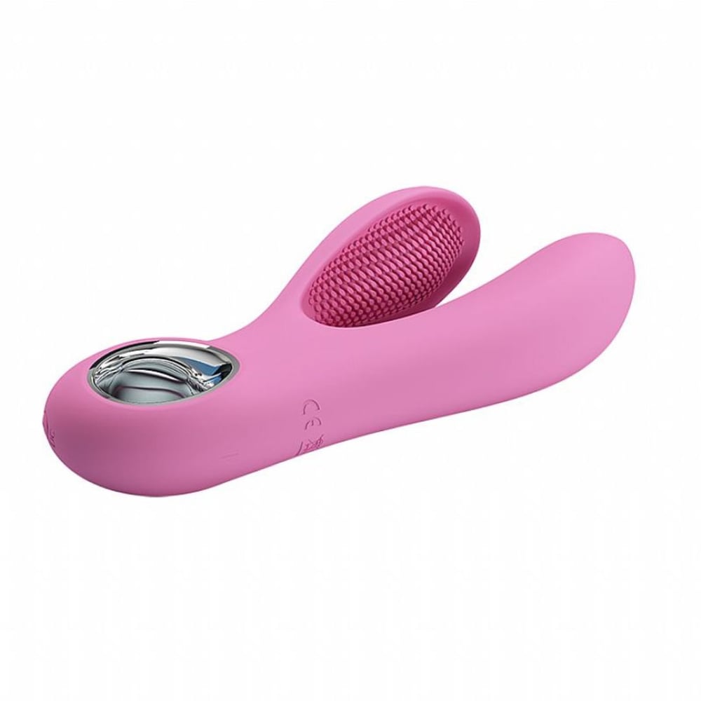 Vibrador Ponto G Com Cerdas Massageadoras Canrol 7 Vibrações Pretty Love - Imagem 7
