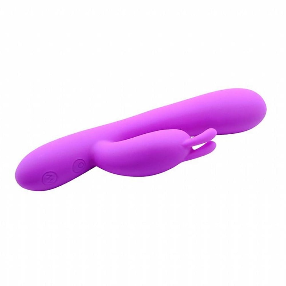 Vibrador Ponto G Com Estimulador Clitoriano Hobart 7 Modos De Vibração Pretty Love - Imagem 5