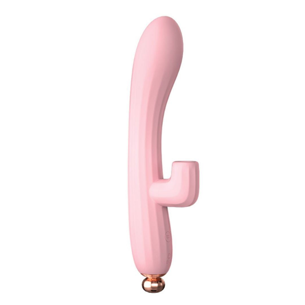 Vibrador Ponto G Com Estimulador Clitoriano Small Tip 10 Modos De Vibração Vibe Toys - Imagem 2