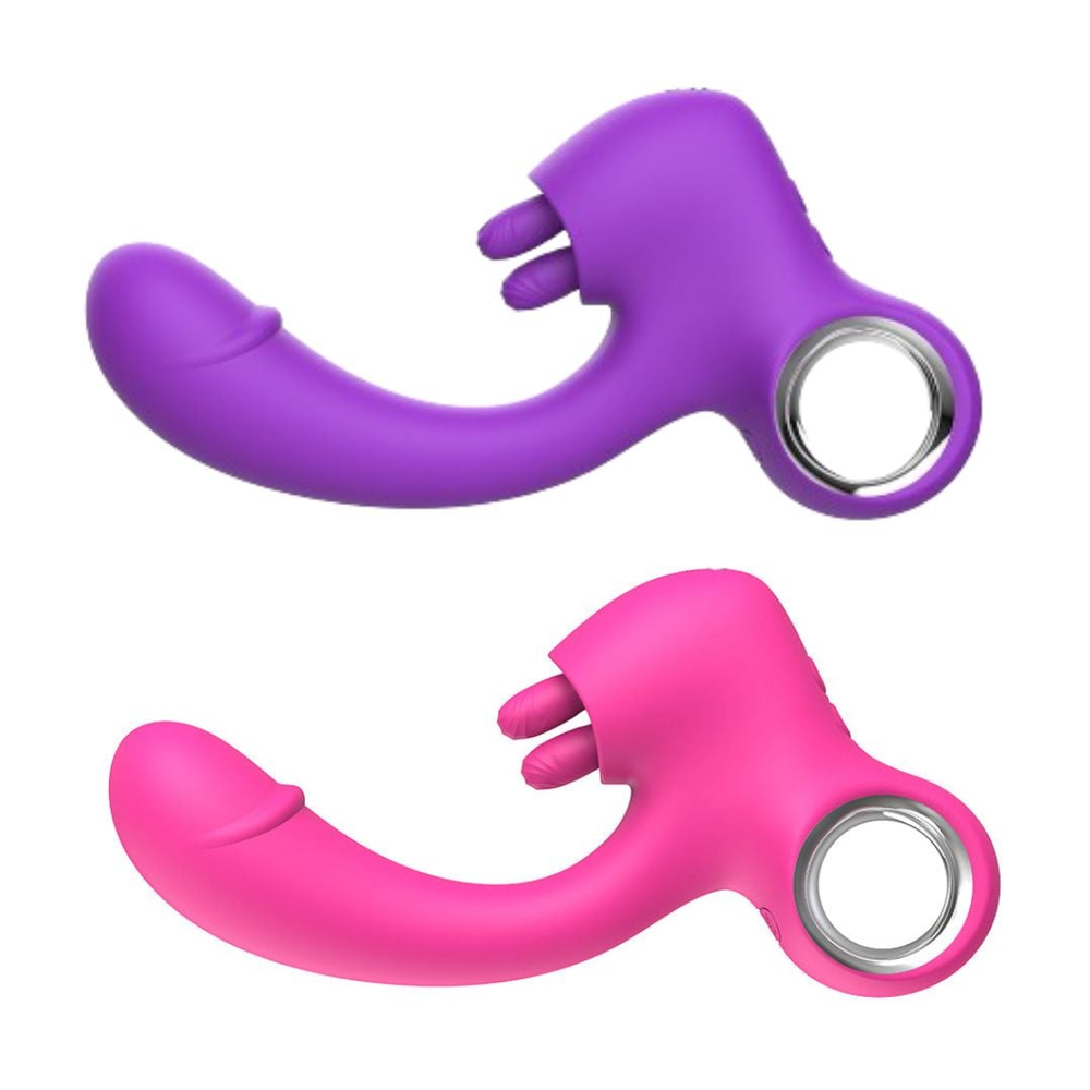 Vibrador Ponto G Com Estimulador De Clitóris 10 Modos De Vibração Vibe Toys - Imagem 2