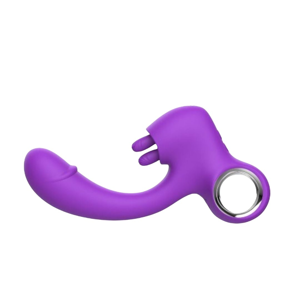 Vibrador Ponto G Com Estimulador De Clitóris 10 Modos De Vibração Vibe Toys - Imagem 3
