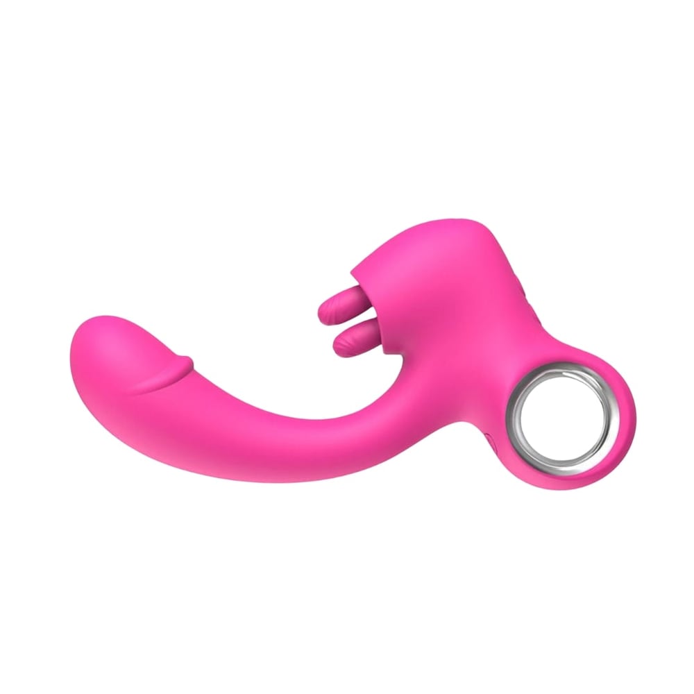 Vibrador Ponto G Com Estimulador De Clitóris 10 Modos De Vibração Vibe Toys - Imagem 4