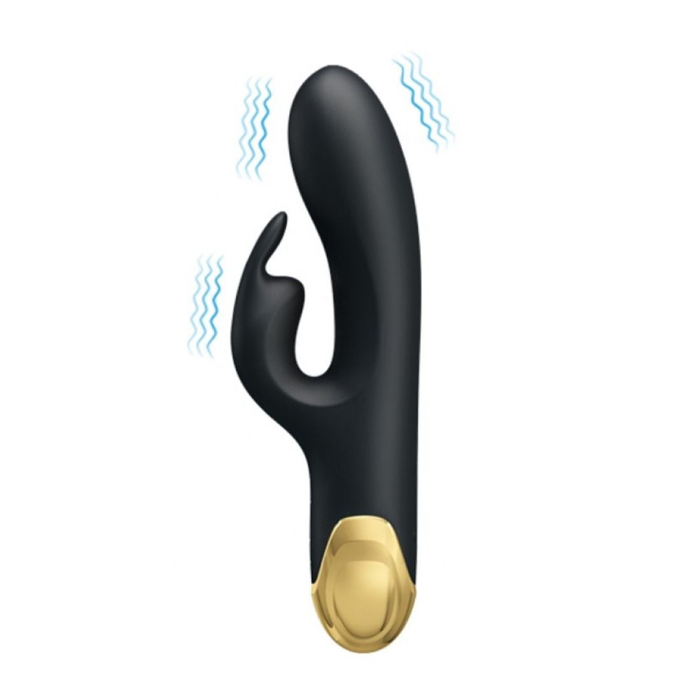 Vibrador Ponto G Double Royal Pleasure 24K Gold 7 Vibrações Pretty Love - Imagem 2