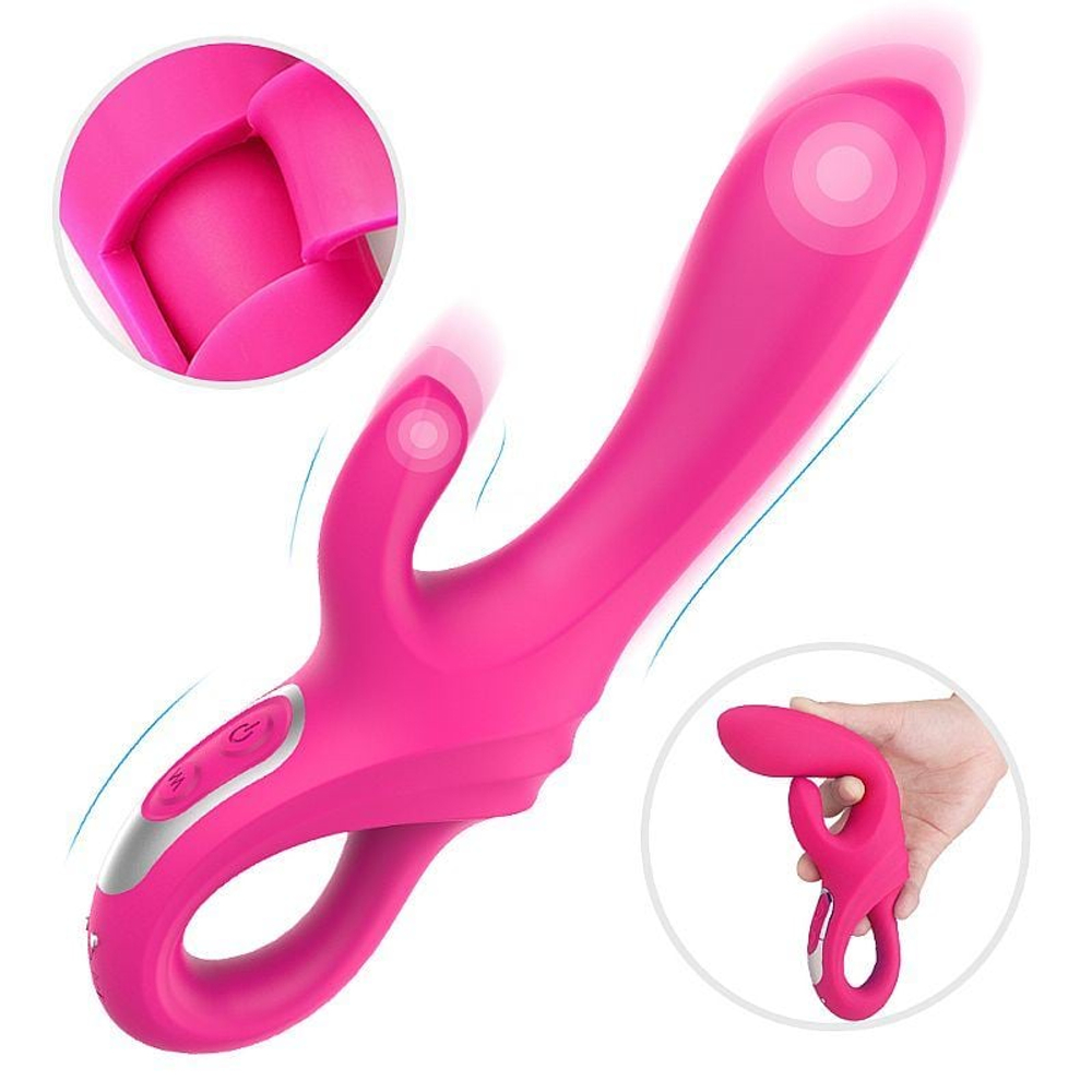 Vibrador Ponto G E Clítoris Daggers 9 Vibrações Vibe Toys - Imagem 3