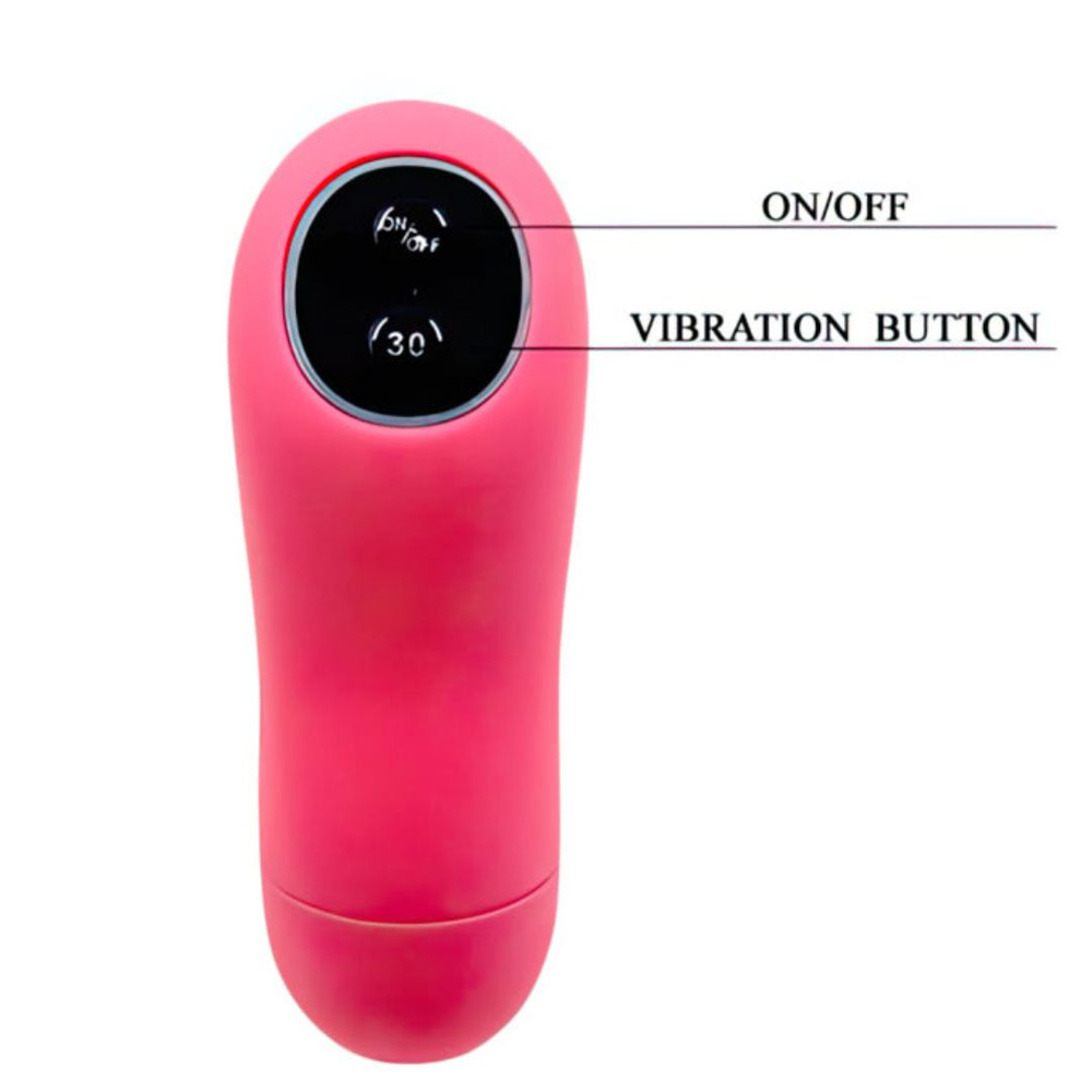 Vibrador Ponto G Fancy Clamshell Com Estimulador Clitoriano 30 Vibrações Pretty Love - Imagem 8