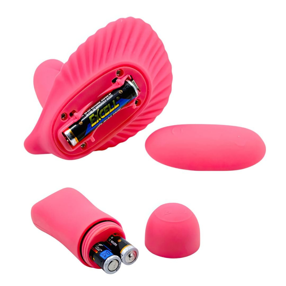 Vibrador Ponto G Fancy Clamshell Com Estimulador Clitoriano 30 Vibrações Pretty Love - Imagem 9