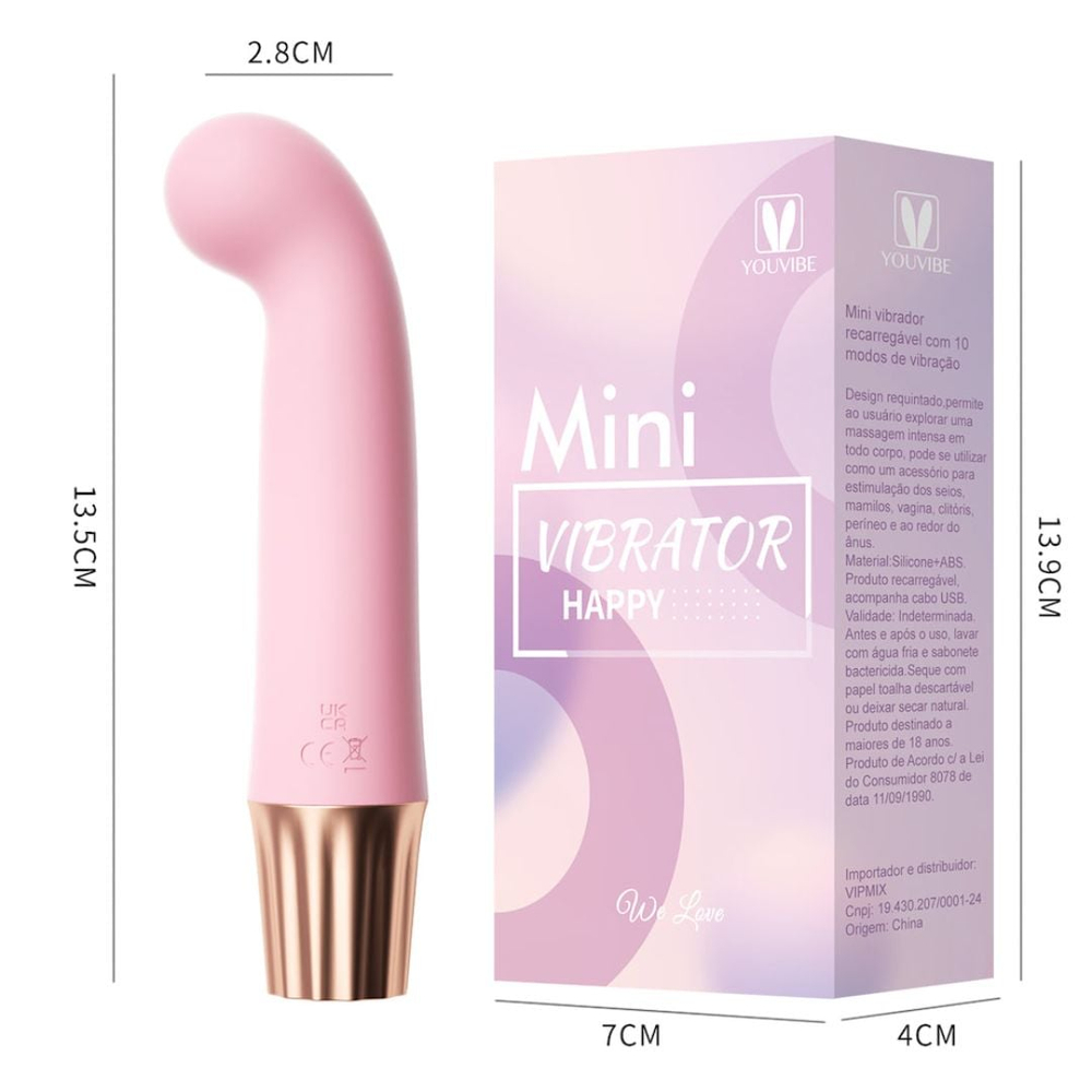 Vibrador Ponto G Finger Recarregável 10 Modos De Vibração Vibe Toys - Imagem 6