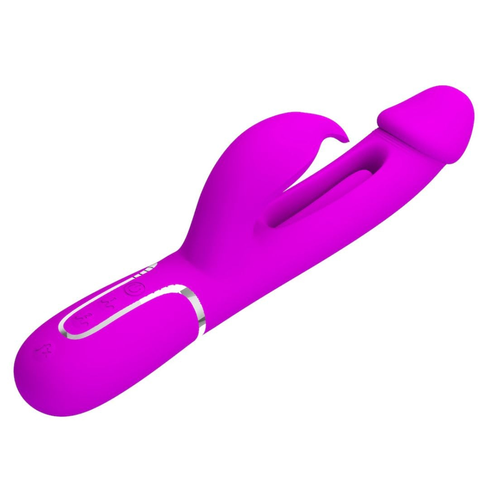 Vibrador Ponto G Kampas Com Glande 7 Modos De Vibrações Pretty Love - Imagem 2
