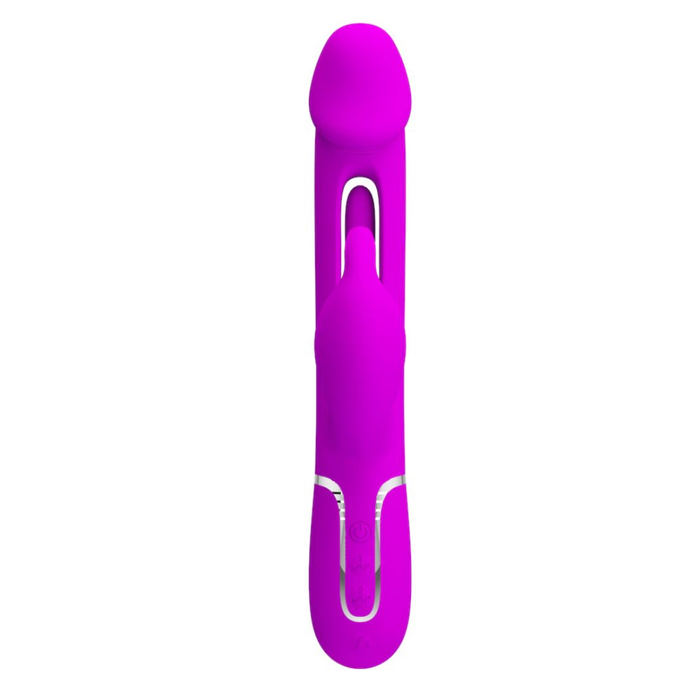 Vibrador Ponto G Kampas Com Glande 7 Modos De Vibrações Pretty Love - Imagem 4