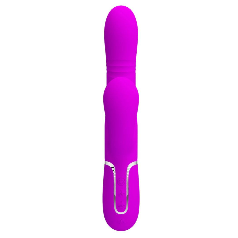 Vibrador Ponto G Mariana 7 Modos De Estimulação E 4 Modos De Vai E Vem Pretty Love - Imagem 3