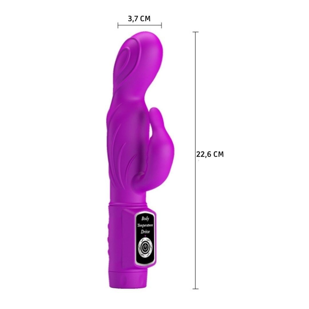 Vibrador Ponto G Multivelocidade Com Sensor De Toque Body Touch Pretty Love - Imagem 5