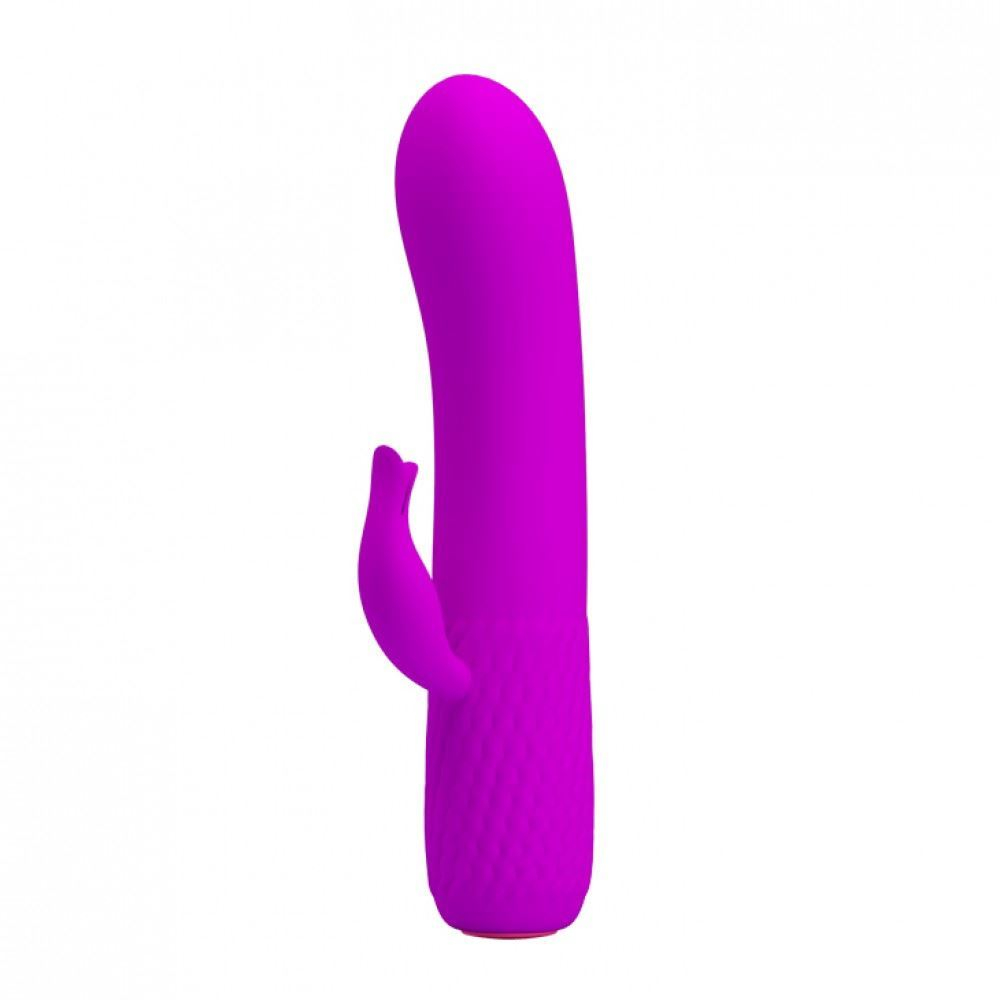 Vibrador Ponto G Omar Com Estimulador Clitoriano 12 Vibrações Pretty Love - Imagem 2