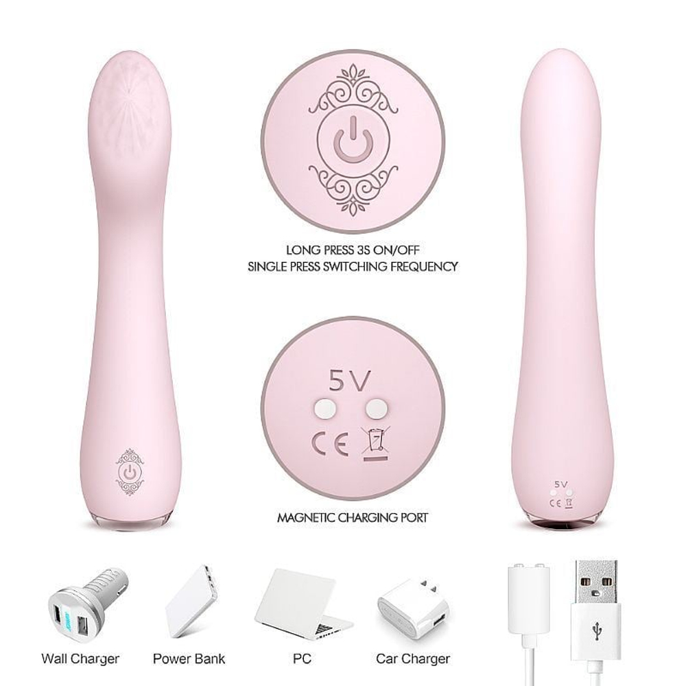 Vibrador Ponto G Recarregável Lisa S-Hande - Imagem 2