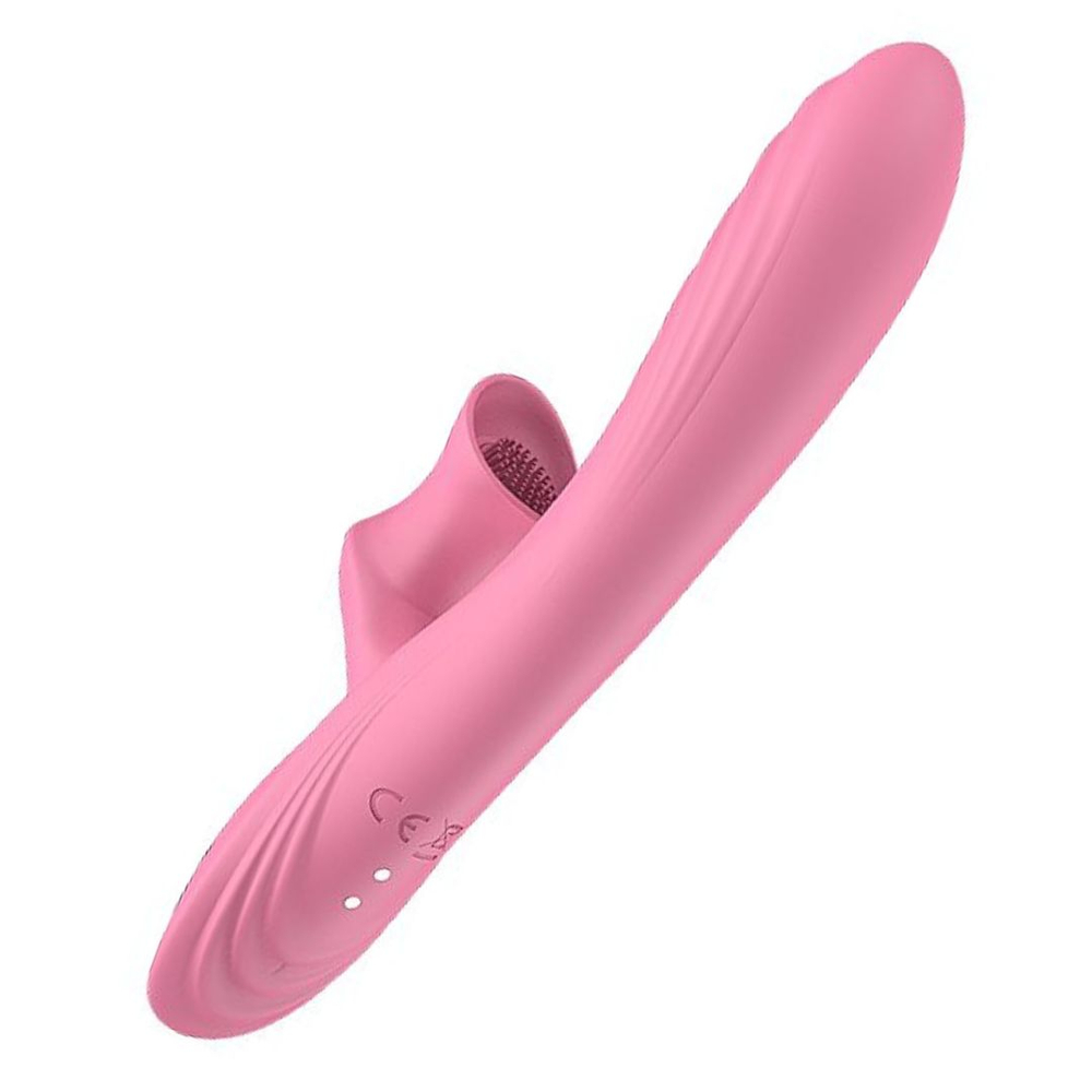 Vibrador Ponto G Sex Massager Com Cerdas Giratórias 7 Modos De Vibração Dibe - Imagem 3
