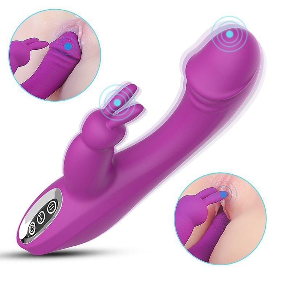 Vibrador Ponto G Soft Rabbit Naughtyu S Hande - Imagem 2