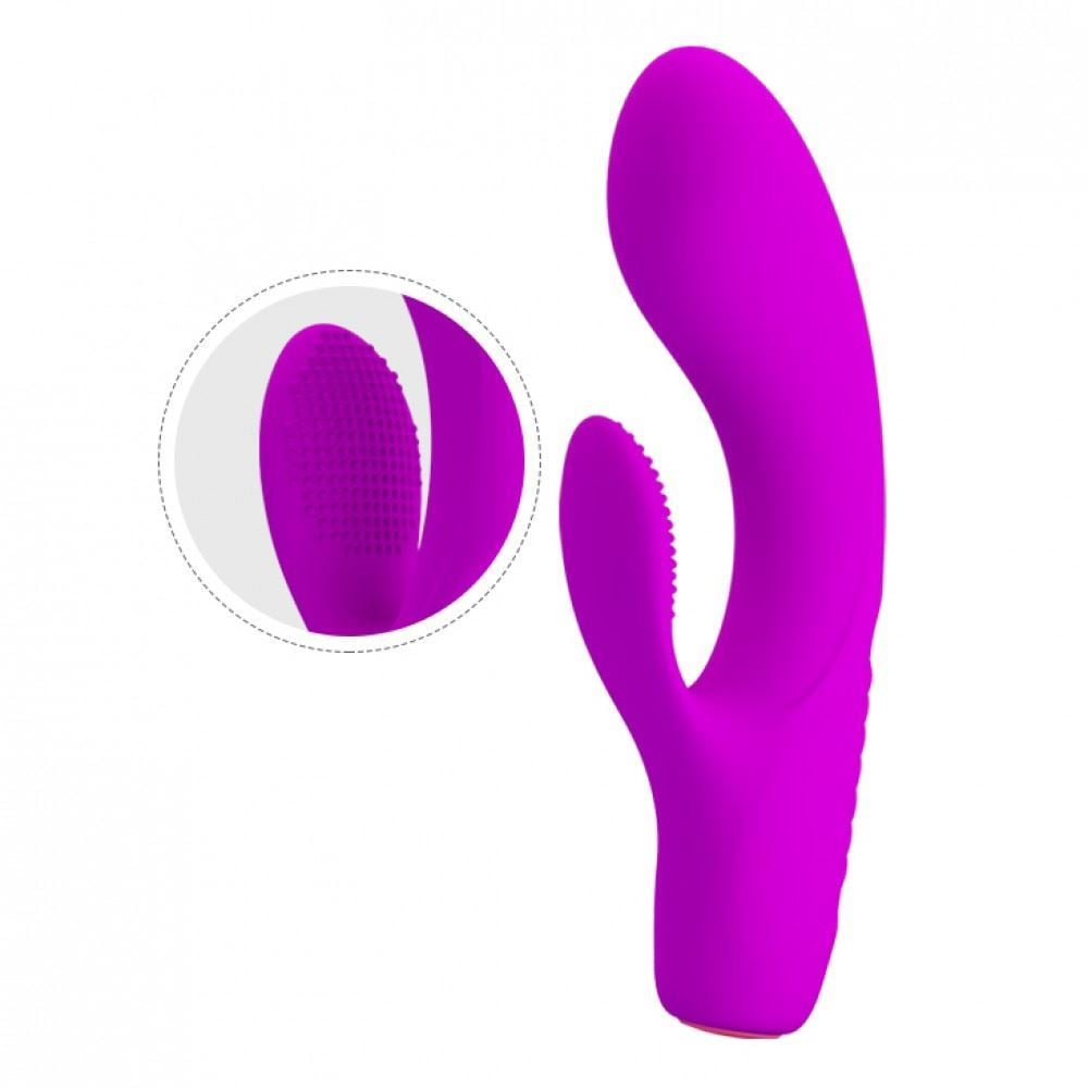 Vibrador Ponto G Tim Com Cerdas Estimuladoras 12 Vibrações Pretty Love - Imagem 2