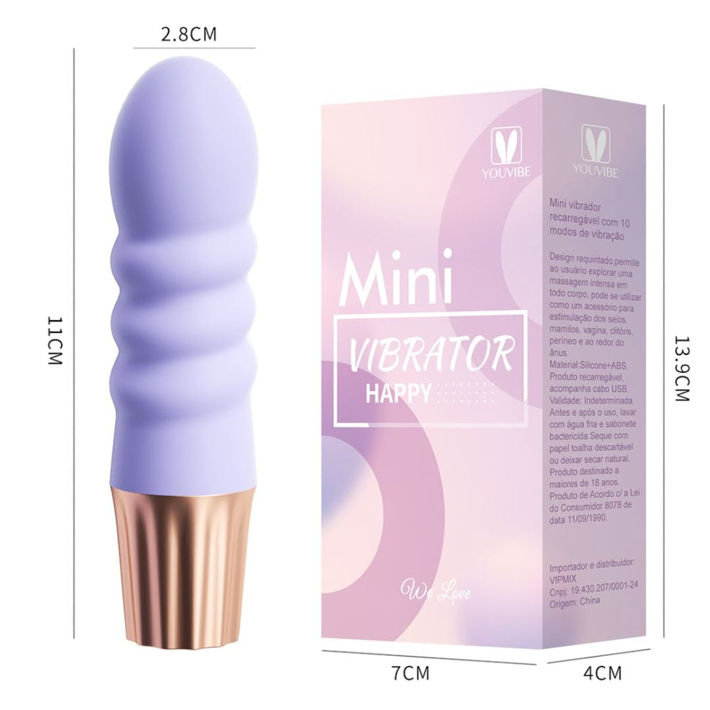 Vibrador Ponto G Twist Recarregável 10 Modos De Vibração Vibe Toys - Imagem 8