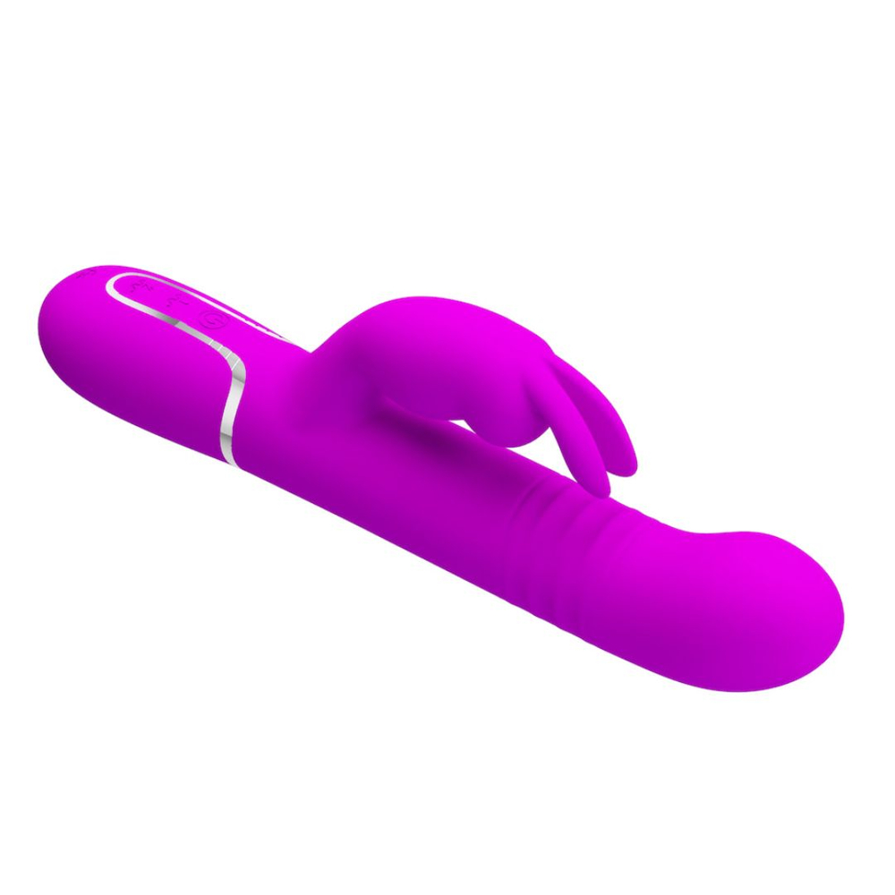 Vibrador Rabbit Coale 4 Modos De Vai E Vem E Rotação Pretty Love - Imagem 4