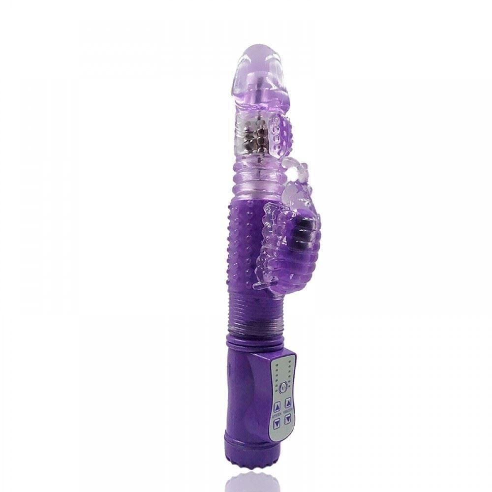 Vibrador Rotativo Sobe Desce Butterfly 25 X 3,5 Cm - Imagem 4