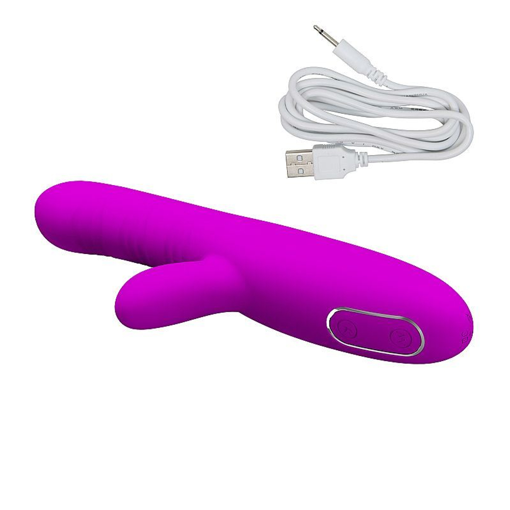 Vibrador Sensual Pleasure Angelique Ponto G Pretty Love - Imagem 3