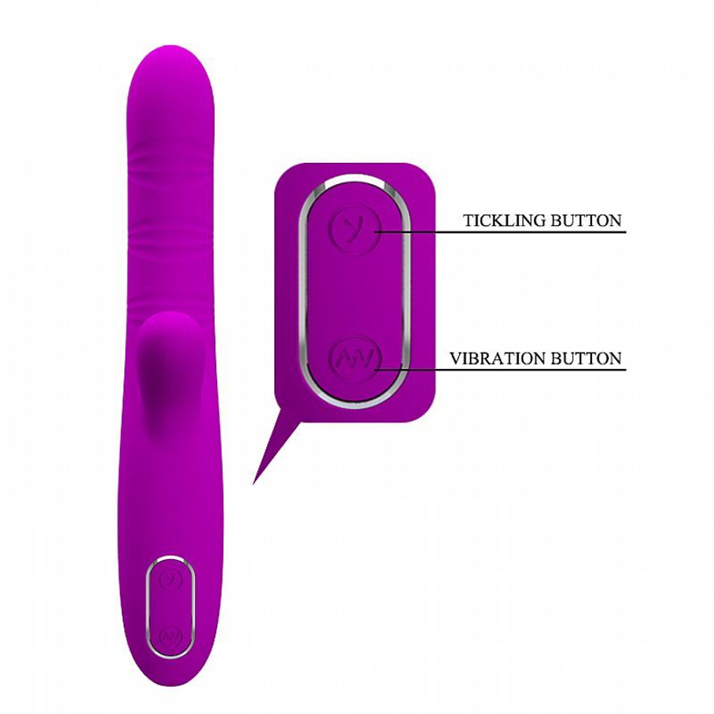 Vibrador Sensual Pleasure Angelique Ponto G Pretty Love - Imagem 5