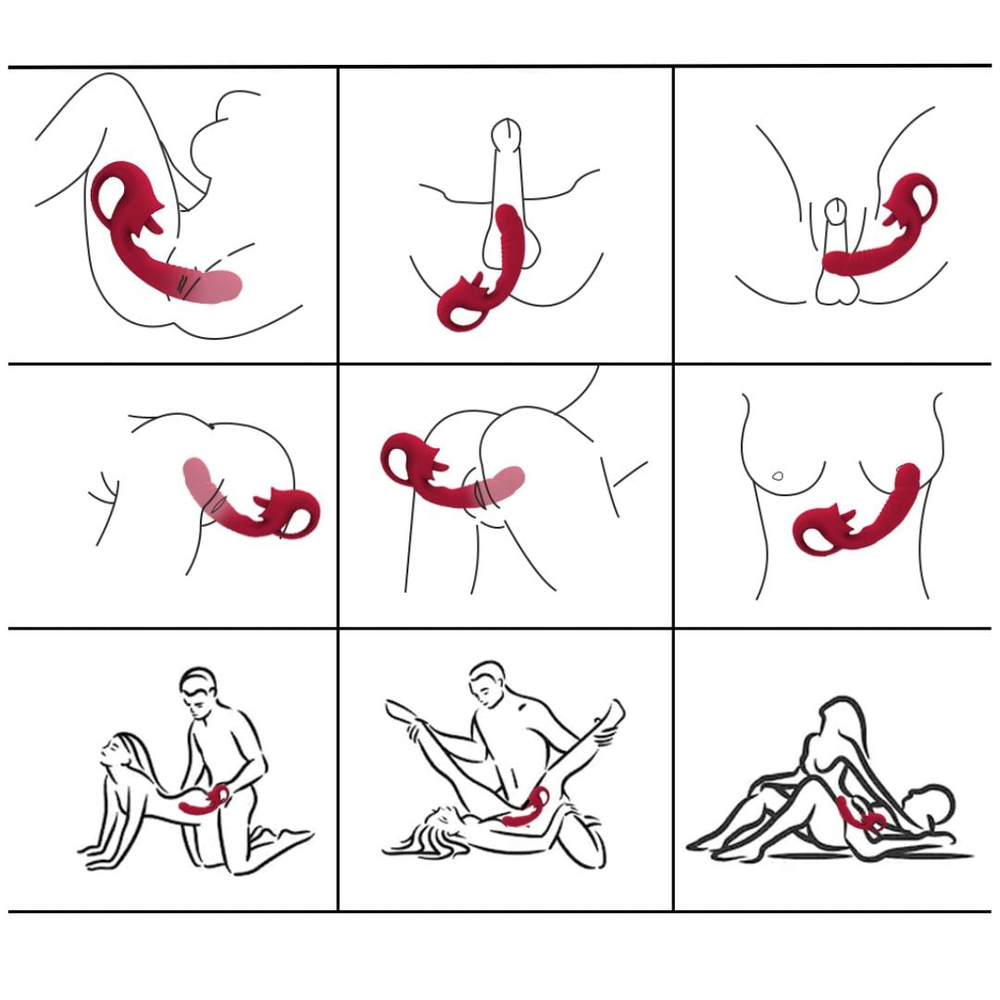 Vibrador Sexy Tongue Com Língua Estimuladora E 10 Vibrações Vibe Toys - Imagem 8
