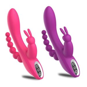 Vibrador Tripla Estimulação 7 Vibrações Oley Vibe Toys