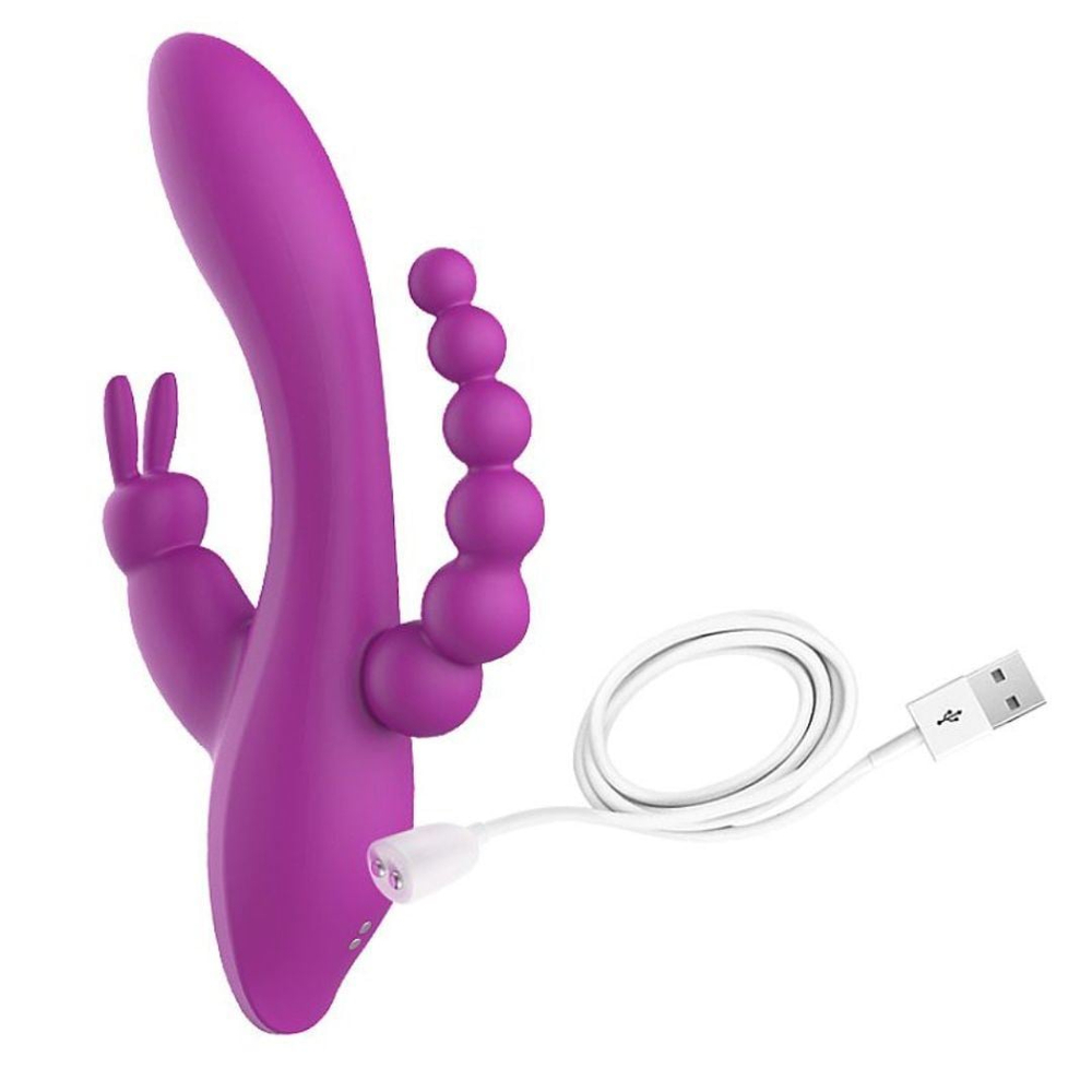 Vibrador Tripla Estimulação 7 Vibrações Oley Vibe Toys - Imagem 6