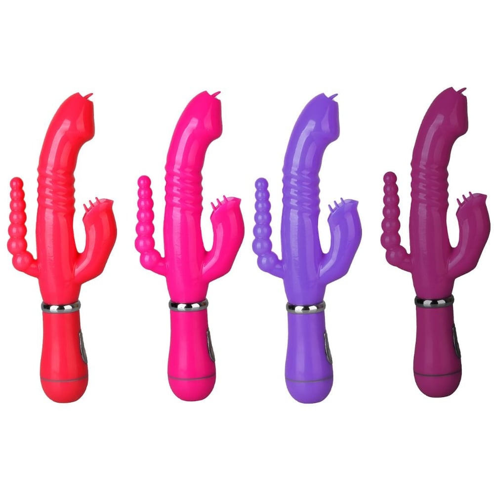 Vibrador Catherine Massageador De Silicone Com 10 Modos De Vibração Vibe Toys - Imagem 8