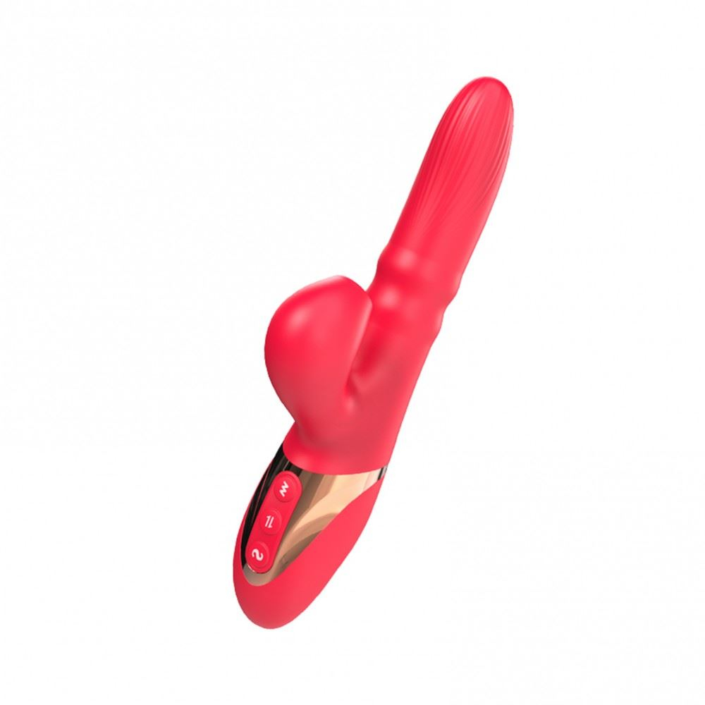 Vibrador Vai E Vem Com Pulsador Pulsation 3 Vibrações Vibe Toys - Imagem 3