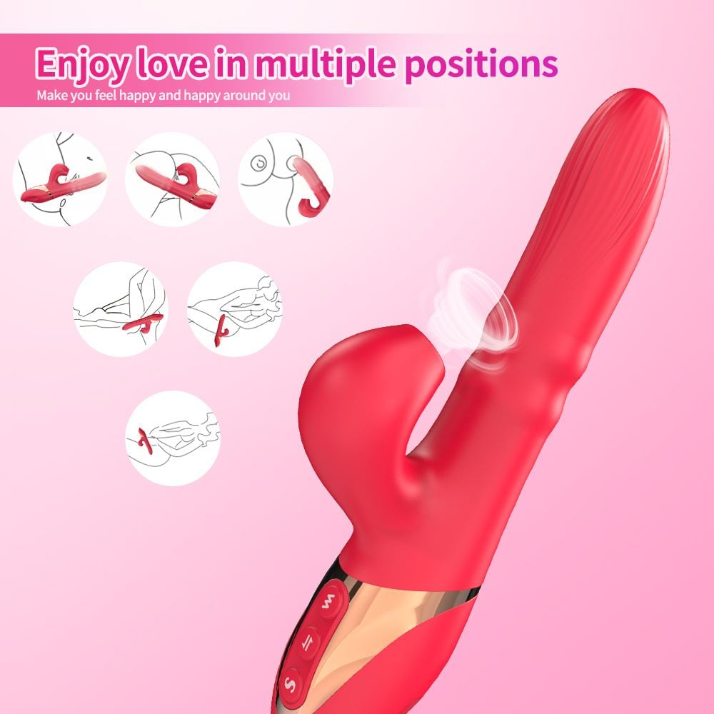 Vibrador Vai E Vem Com Pulsador Pulsation 3 Vibrações Vibe Toys - Imagem 6