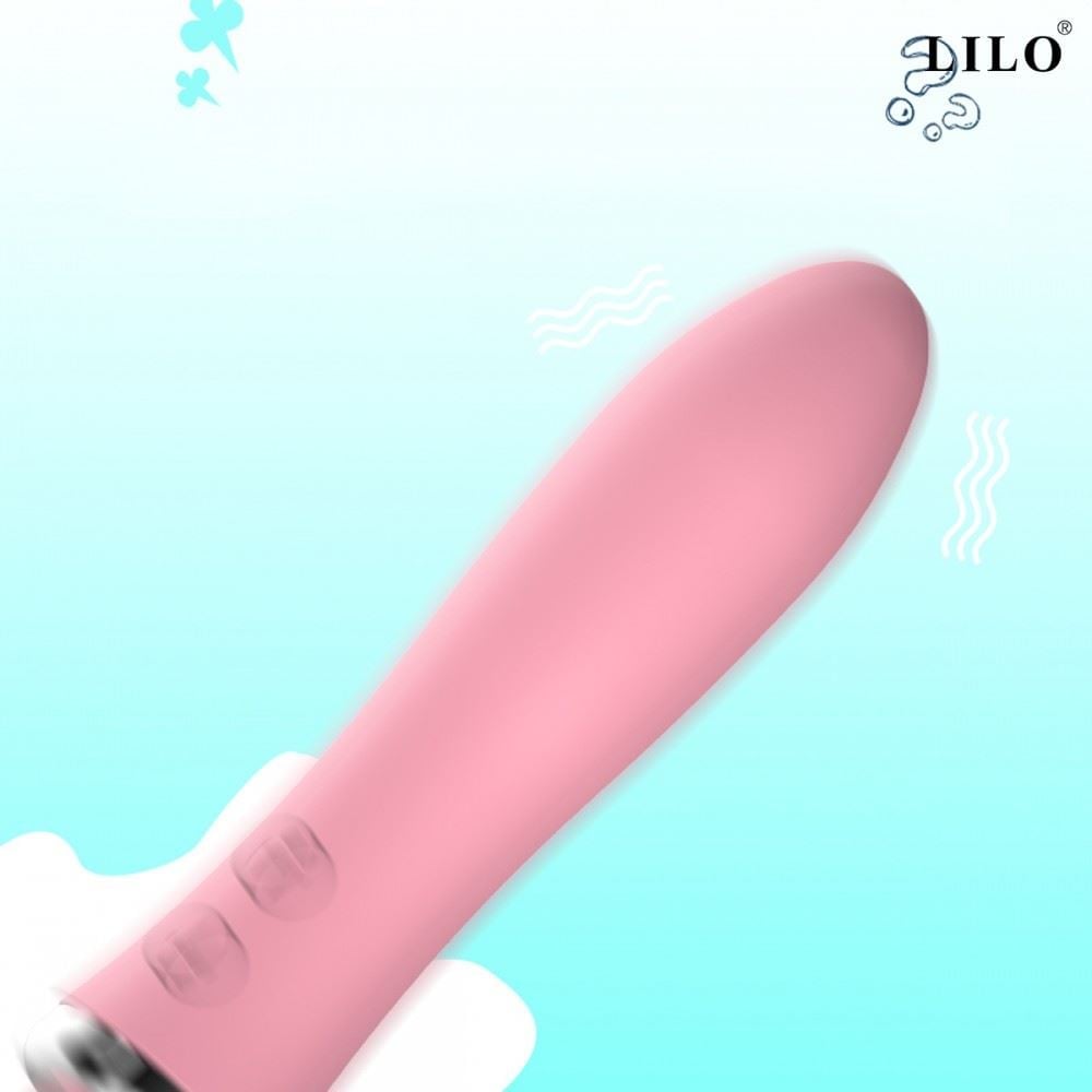 Vibrador Varinha Mágica Dupla 10 Modos De Vibrações Lilo - Imagem 4