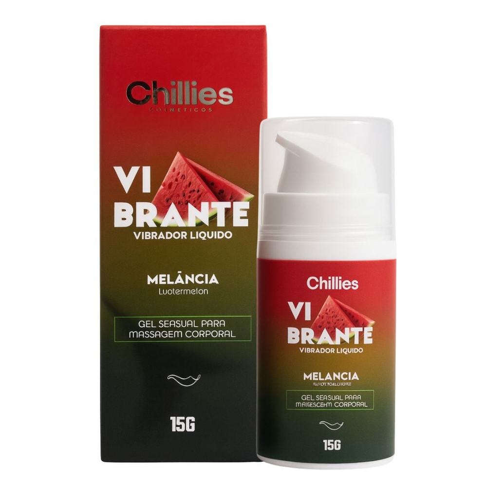 Vibrante Gel Vibrador Líquido Para Massagem 15G Chillies - Imagem 2