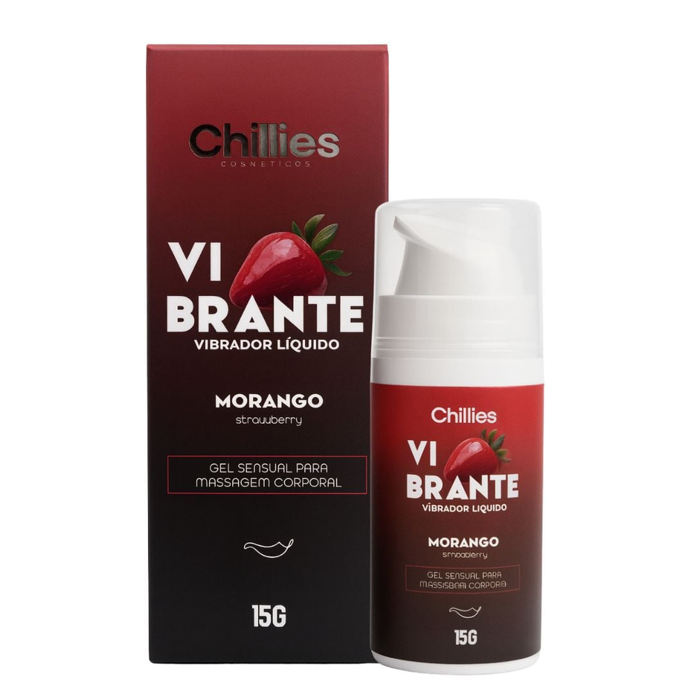 Vibrante Gel Vibrador Líquido Para Massagem 15G Chillies - Imagem 4