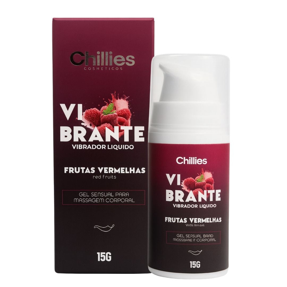 Vibrante Gel Vibrador Líquido Para Massagem 15G Chillies - Imagem 6