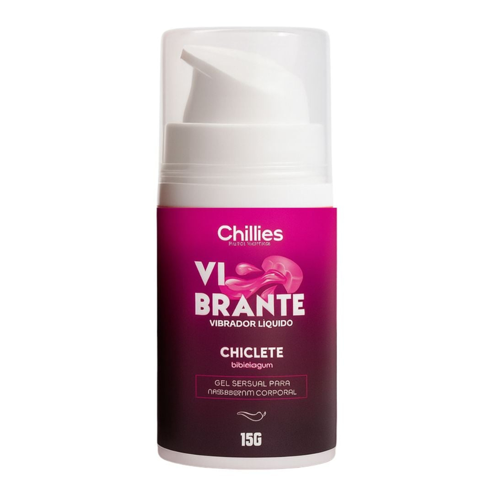 Vibrante Gel Vibrador Líquido Para Massagem 15G Chillies - Imagem 9