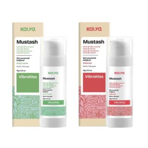 Vibrokiss Gel Sensorial Beijável Efeito De Vibração 15G Linha Mustash Kalya