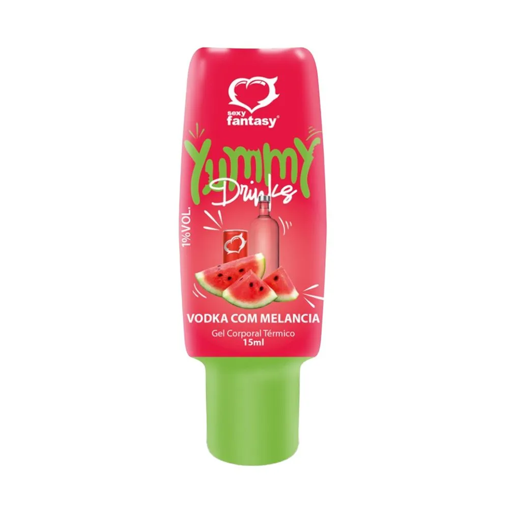 Yummy Drinks Gel Beijável 15 Ml Sexy Fantasy - Imagem 4