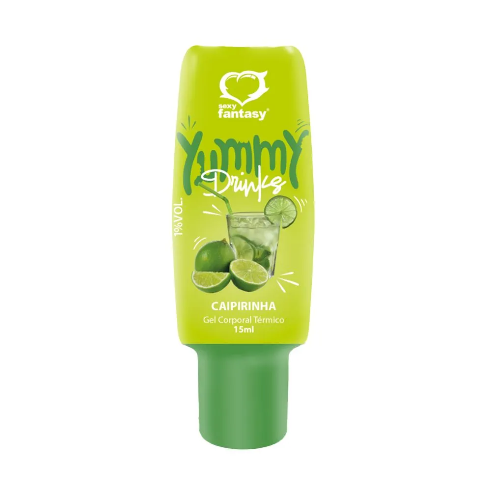 Yummy Drinks Gel Beijável 15 Ml Sexy Fantasy - Imagem 2